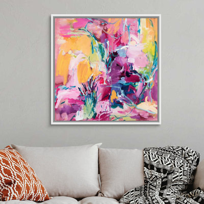 "Jardin" par Amira Rahim, reproduction d’art sur toile