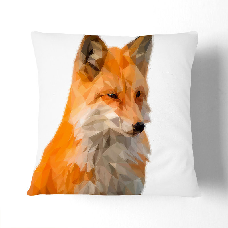 Square Throw Cushion, 40cm H x 40cm W x 15cm D