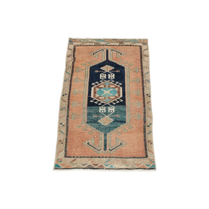 Tapis tribal turc multicolore 2 x 3