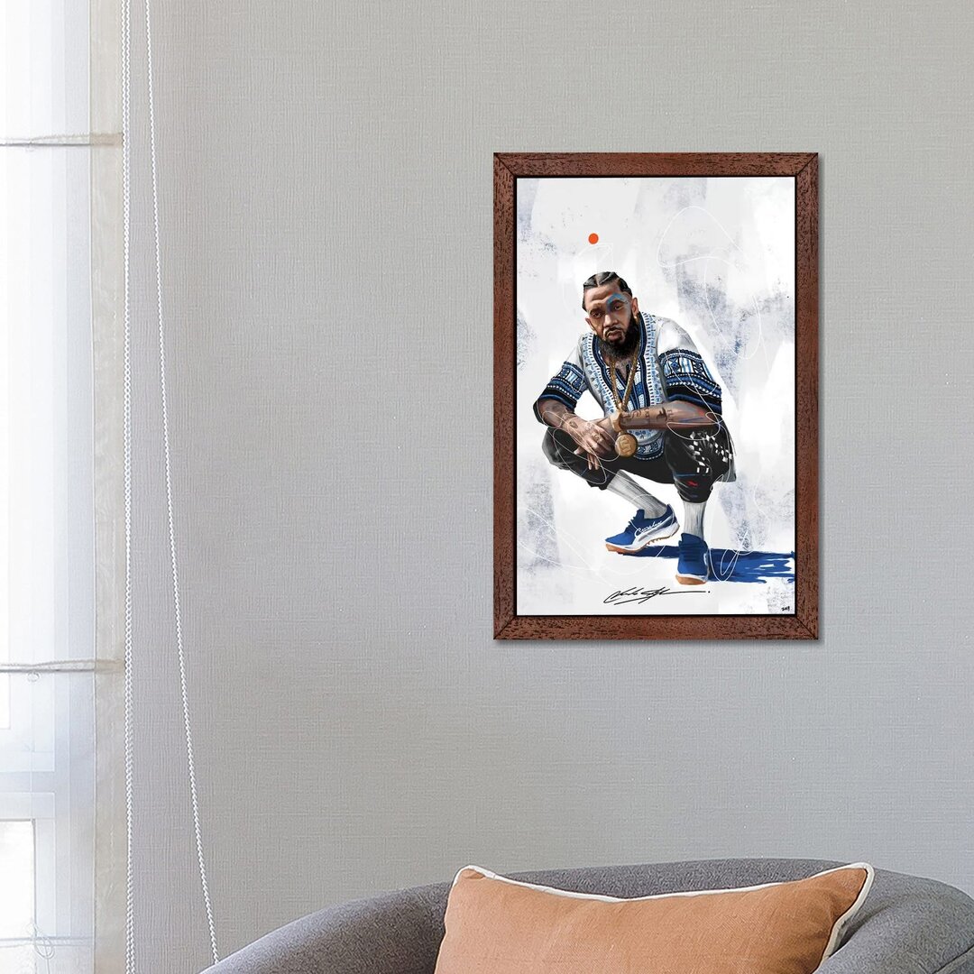 Leinwandbild Nipsey the Marathon Continues von Chuck Styles