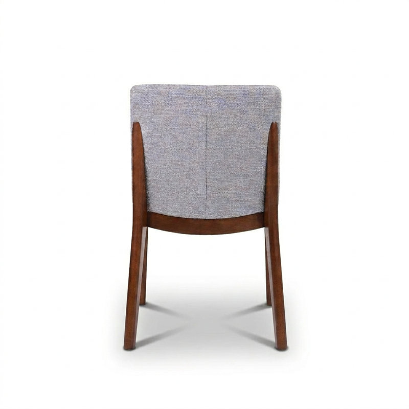 Barriento 18.9'' H Upholstered Parsons Chair, Light Gray Linen