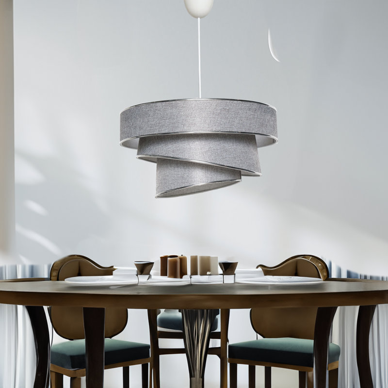 Lustre Yesemia, Blanc, Argent