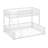 Metal Twin XL Over Queen Bunk Bed With With Ladder And Safety Guardrails-1079065071