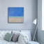  «Wintergreen Sea 1» par Carol Young, art mural sur toile, 37 po x 37 po