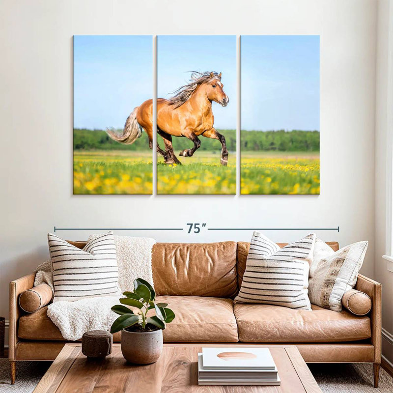 Cheval Bramom Palomino, H 42 po x l 65 po