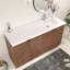 Meuble-lavabo autoportant 59 po avec lavabo droit en acrylique renforcé Monterey-4094930-6087667
