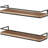 Floating Shelves Wall Mounted Set Of 2