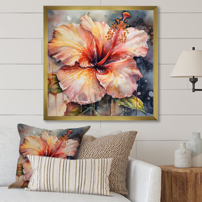 Rudaigh Hibiscus Euphoria I sur impression sur toile