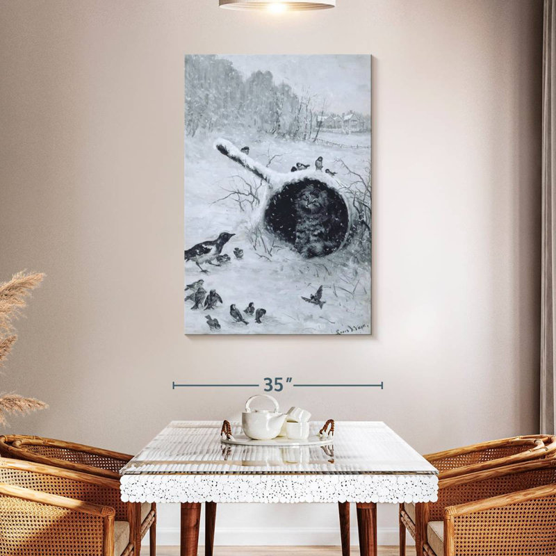 Alvord Taking Shelter, 48" H x 32" W