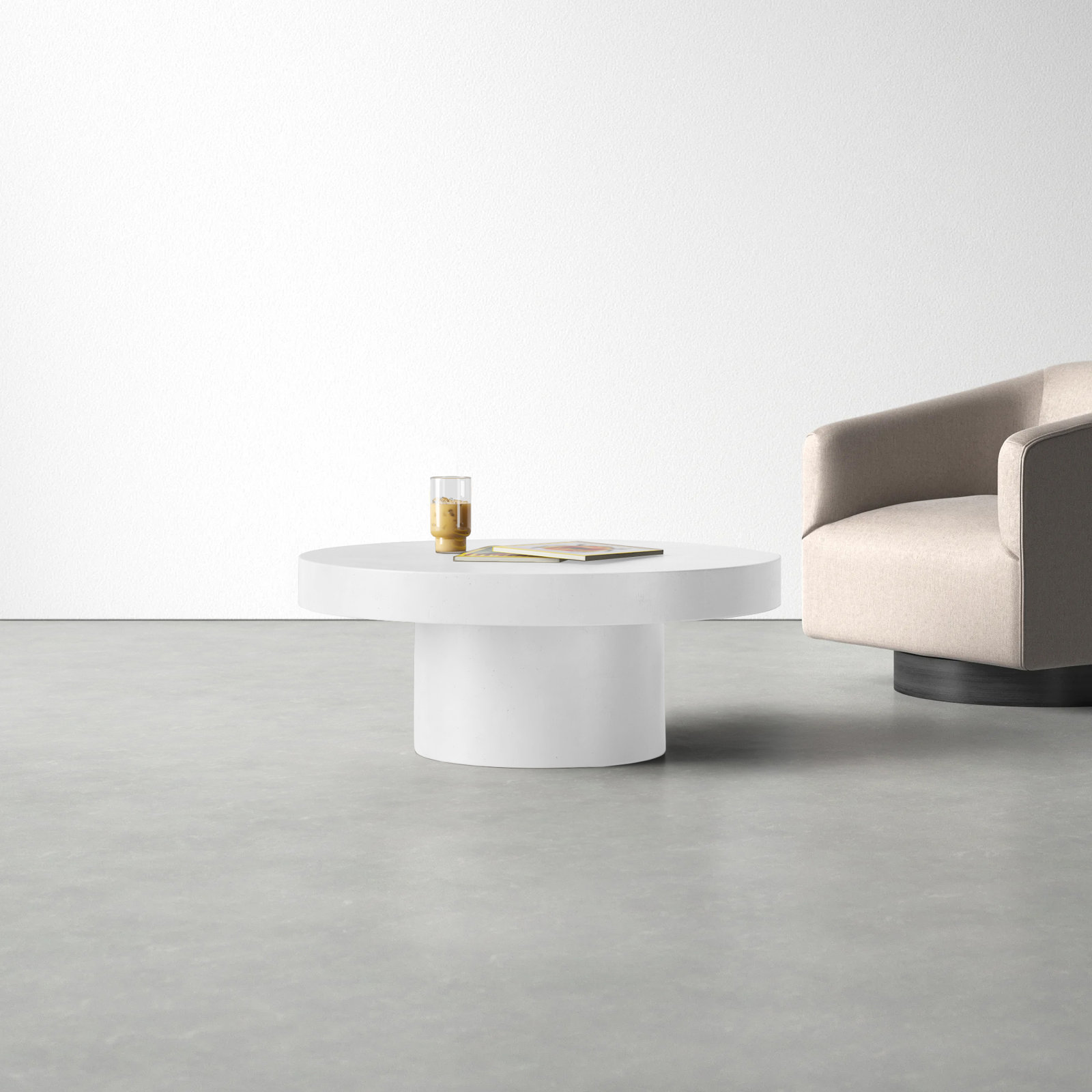 Kenton Coffee Table, White