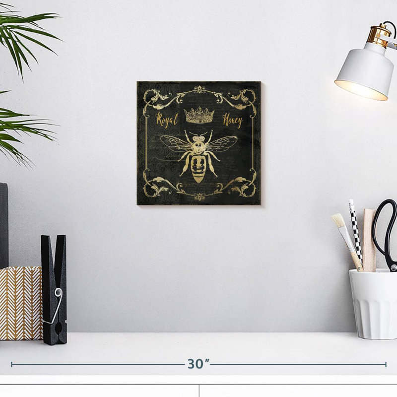 Abeille royale Brampt I, H 10 po x l 10 po