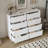 Long Dresser With 8 Drawers