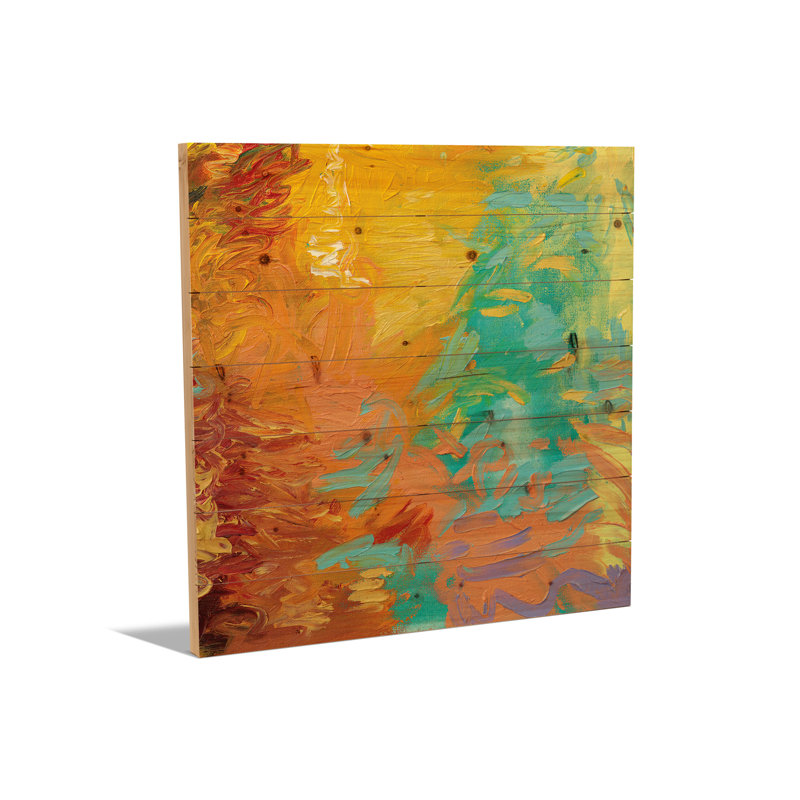 Impression sur bois murale en bois - YM 103 par Iris Scott Abstracts