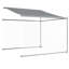 Vidaxl Dog Cage Grey Galvanized Steel, Water-Resistant Fabric Extra Large