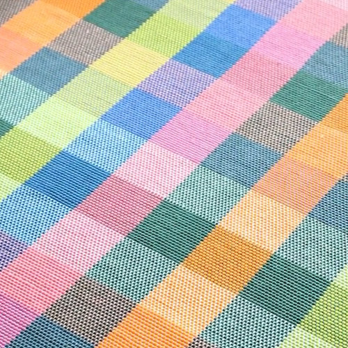 Dash & Albert Happy Plaid Multi Indoor/Outdoor Rug