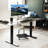 Black Adjustable Foot Rest