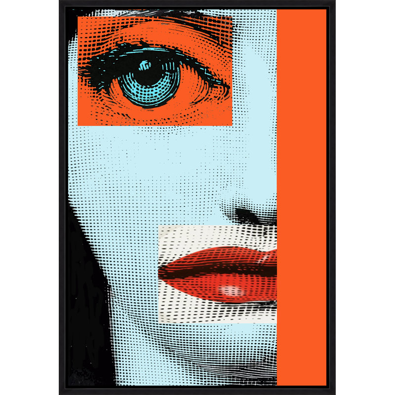 Profile 2 Print by Jeffrey Goodman, Image Brush Gel