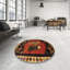 Tapis traditionnel rouge / noir-1381697585