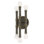 Kane Wall Sconce - Blue, Polished Nickel