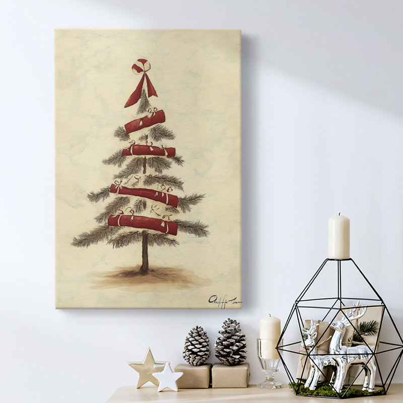 Art des Fêtes de Noël - Toile tendue avec châssis CDLXV, H 60 po x l 40 po