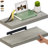 Miami 24" W x 8" D Floating Shelves Set with Invisible Wall Mount Brackets-64560674