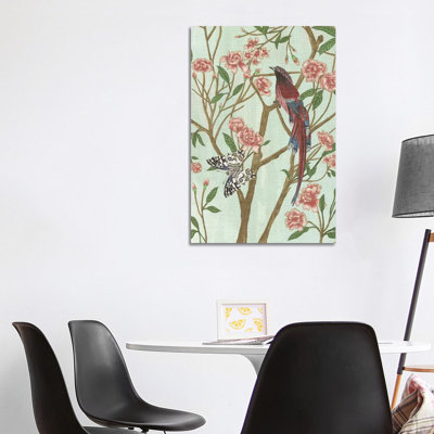 Delicate Chinoiserie III by Melissa Wang - Wrapped Canvas Painting
