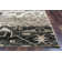 Tapis de zone beige floral Culver