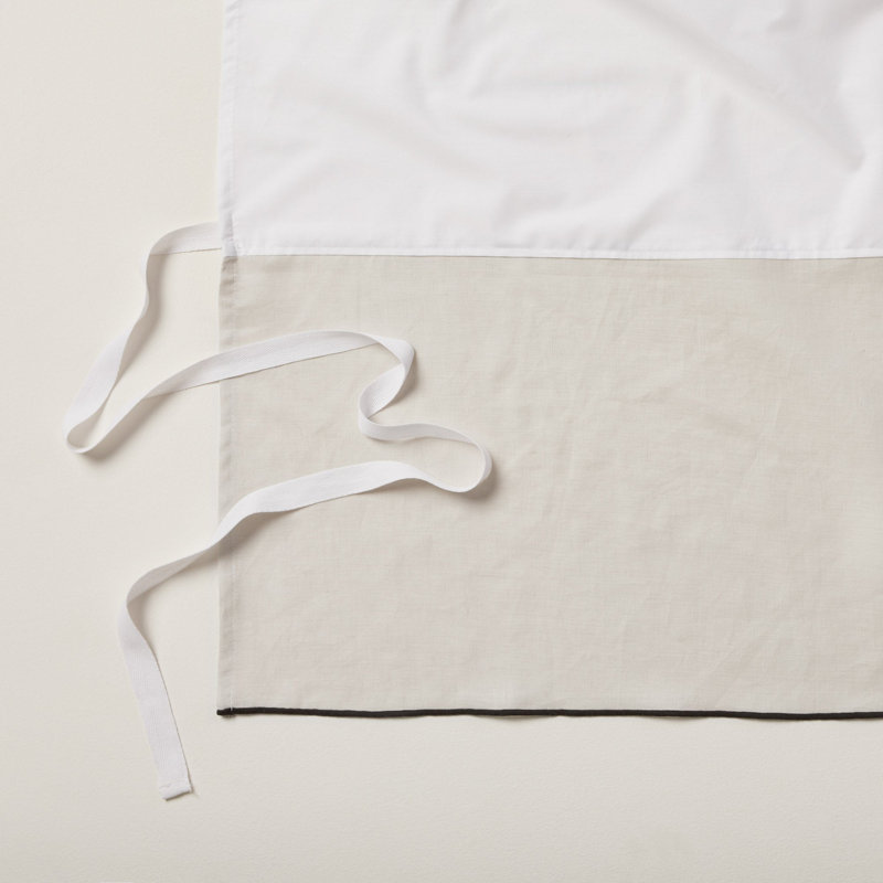 Carlina Tailored Wrap Around, 140cm W x 32cm D, Light Beige