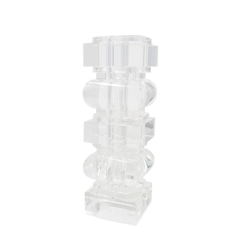 Jontarius Crystal Table Vase