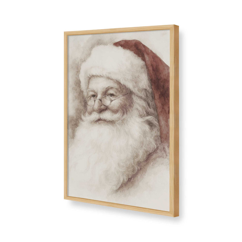 Reproduction d'art classique de Noël, Érable américain, 18 po x 24 po