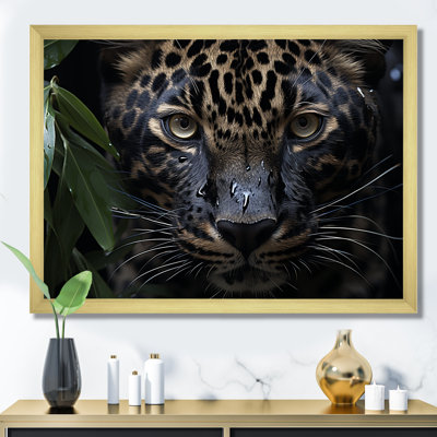 «Candide Jungle Captivation Leopard I», reproduction sur toile