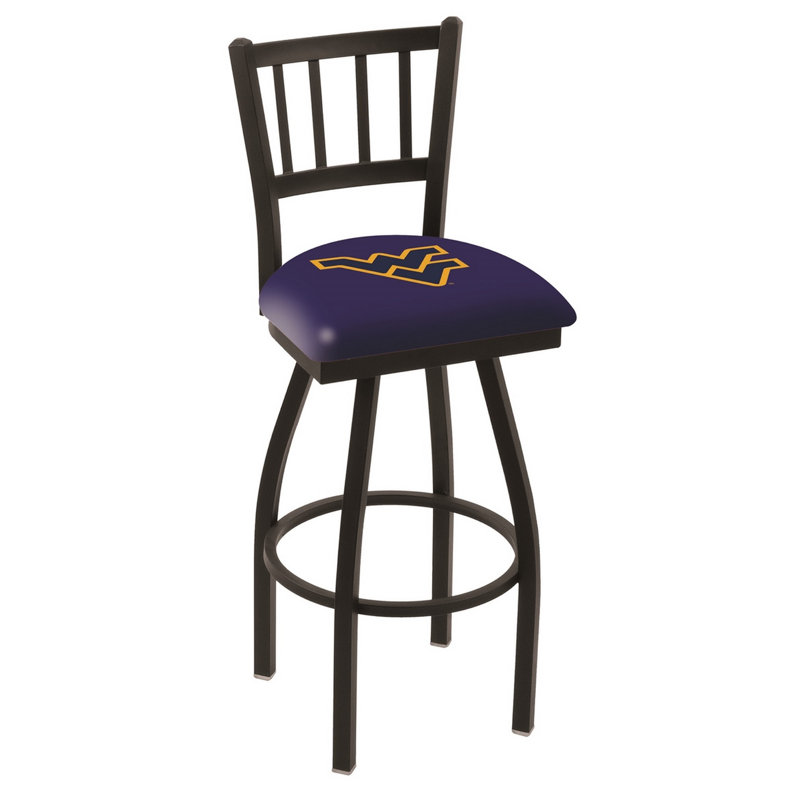 Tabouret de comptoir pivotant de 25 po NCAA, Mountaineers de West Virginia, 25 po de hauteur
