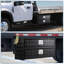 Waterproof Heavy Duty Aluminum Underbody Truck Tool Box with Drawer – Two-Tier Organizer, Lock & Keys for Pickup, Truck Bed, RV, Trailer – Black – 24 x 18 x 20 in