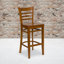 Tabouret de bar en bois Ladder Back-156952305