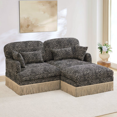 Canapé Comfy Chenille Leopard