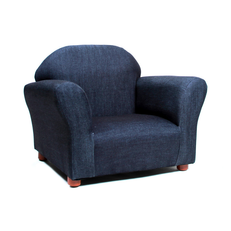 Fauteuil club en coton Weybridge, pour enfants