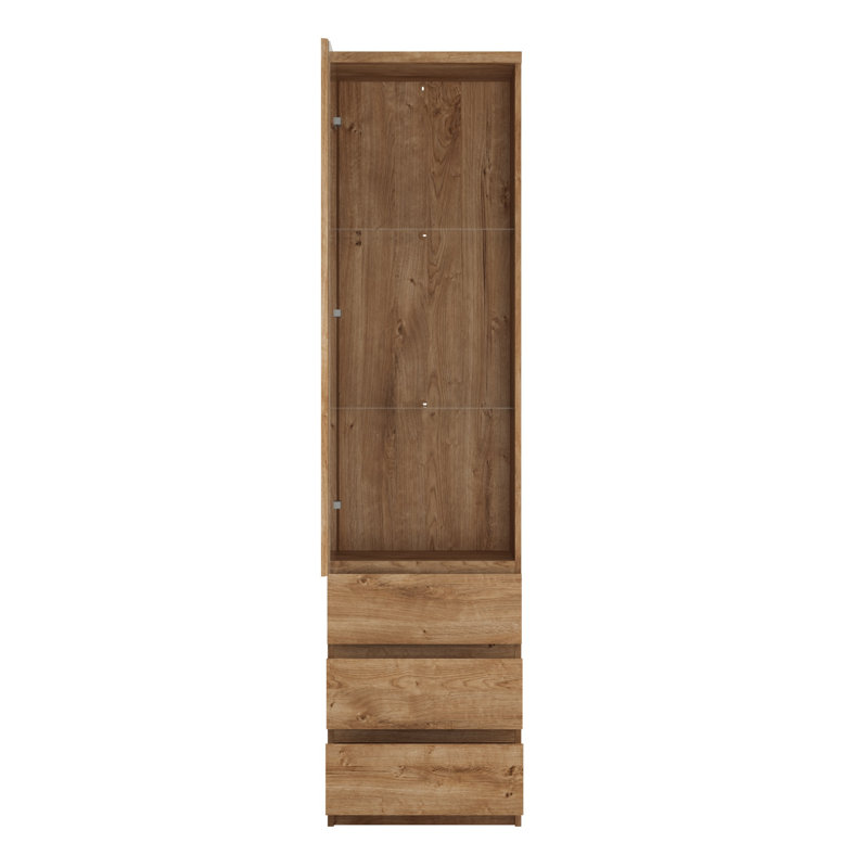 Canizales Display Cabinet, Oak