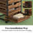 Mobile Storage Dresser Cabinet