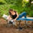 Alpcour XL Compact Folding Camping Bed - Steel Frame, Polyester, 500 Lbs Capacity