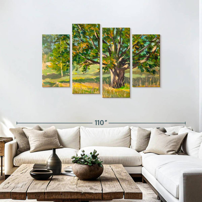 Harnek Spring Tree, 48" H x 75" W