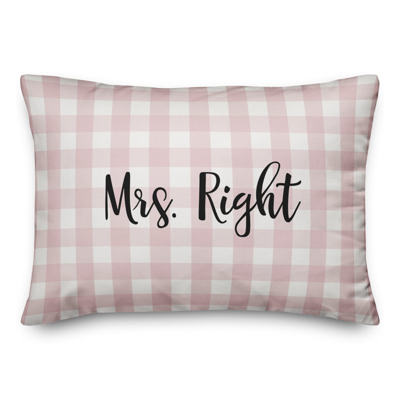  Coussin Mme. Right, Noir / Rose