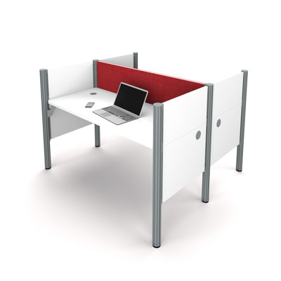 Pro-Biz 2 Person Benching Workstation with Cable Management