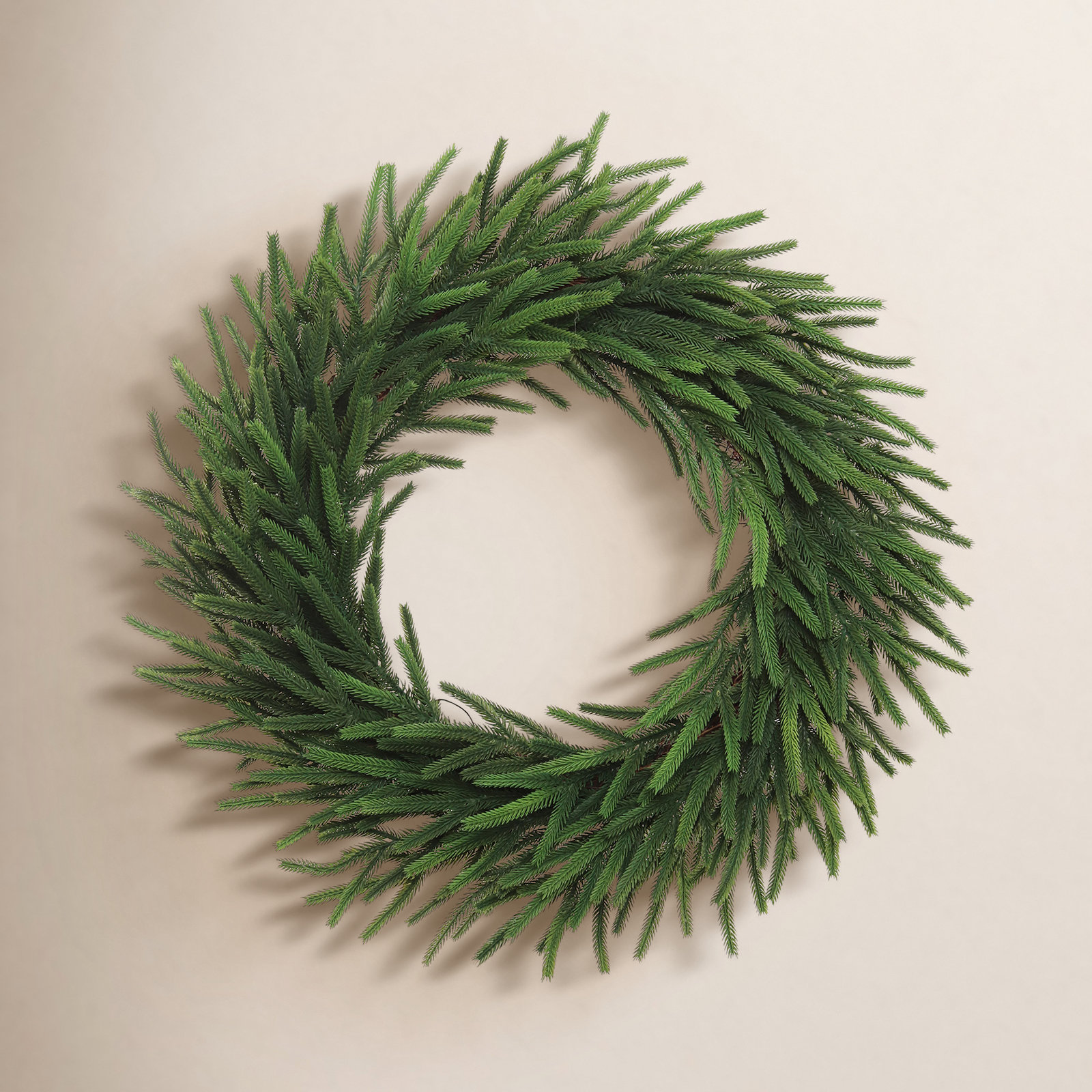 24" Handcrafted Norfolk Wreath