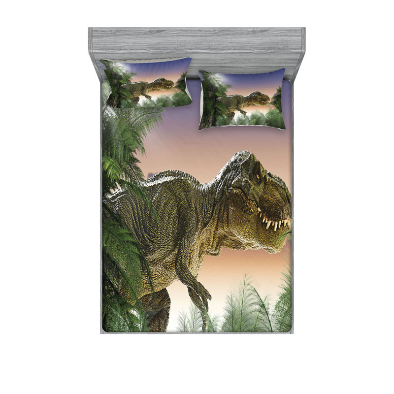 Drap-housse et coussin décoratif Ambesonne, Ensemble de draps pour très grand lit californien