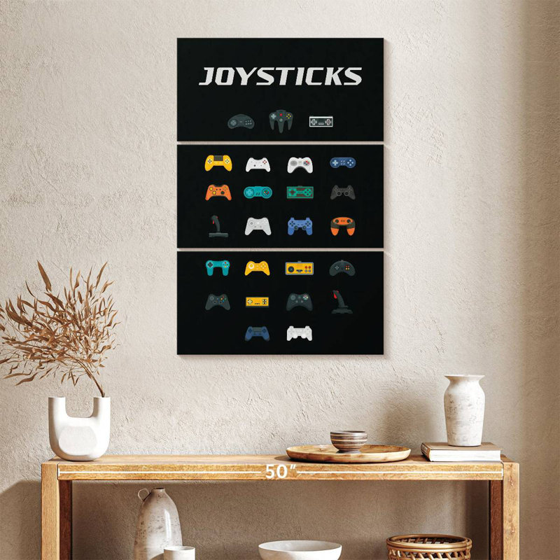 Joysticks Keiraleigh, H 38 po x l 24 po