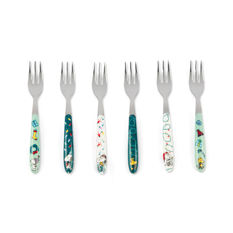 Peanuts Shiny And Bright Stainless Steel Salad / Dessert Fork