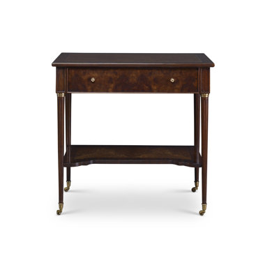 Sheraton Solid Wood End Table with Storage