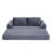 2-In-1 Folding Convertible Sofa Bed, Modern Corduroy Sleeper Couch With 2*Pillows, Futon Modular Upholstered Boneless Sofa With Pull-Out Bed,Folding Floor Modular Couch For Living Room-43553646-43553636