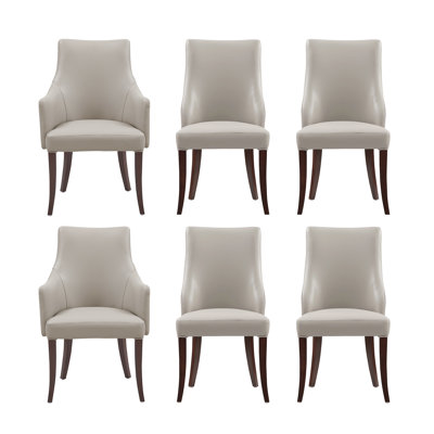 Ensemble de chaise de salle à manger avec accoudoirs Connie