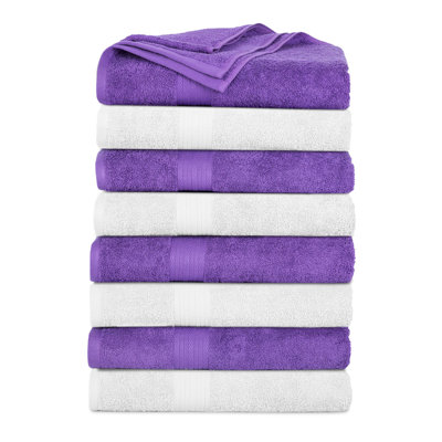 Serviettes de bain 100% coton 600 g / m²